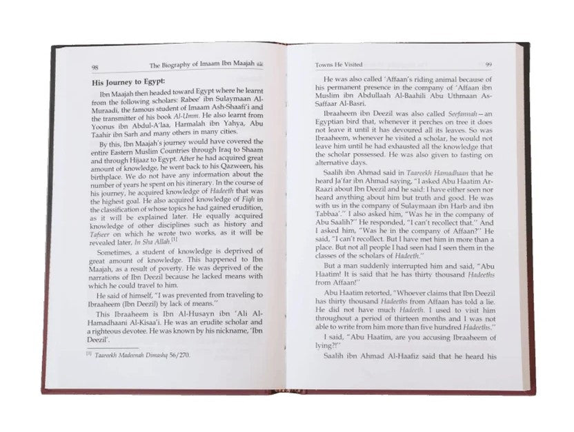 The Biography Of Imaam Ibn Majah رحمه الله