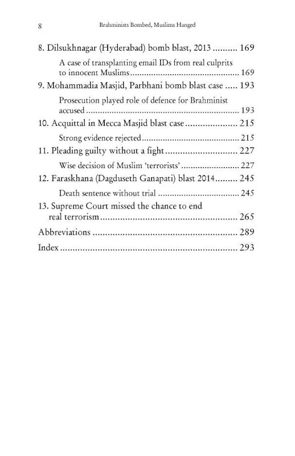 Brahminists Bombed, Muslims Hanged (PB) by: S.M. Mushrif, former I.G. of Police, Maharashtra