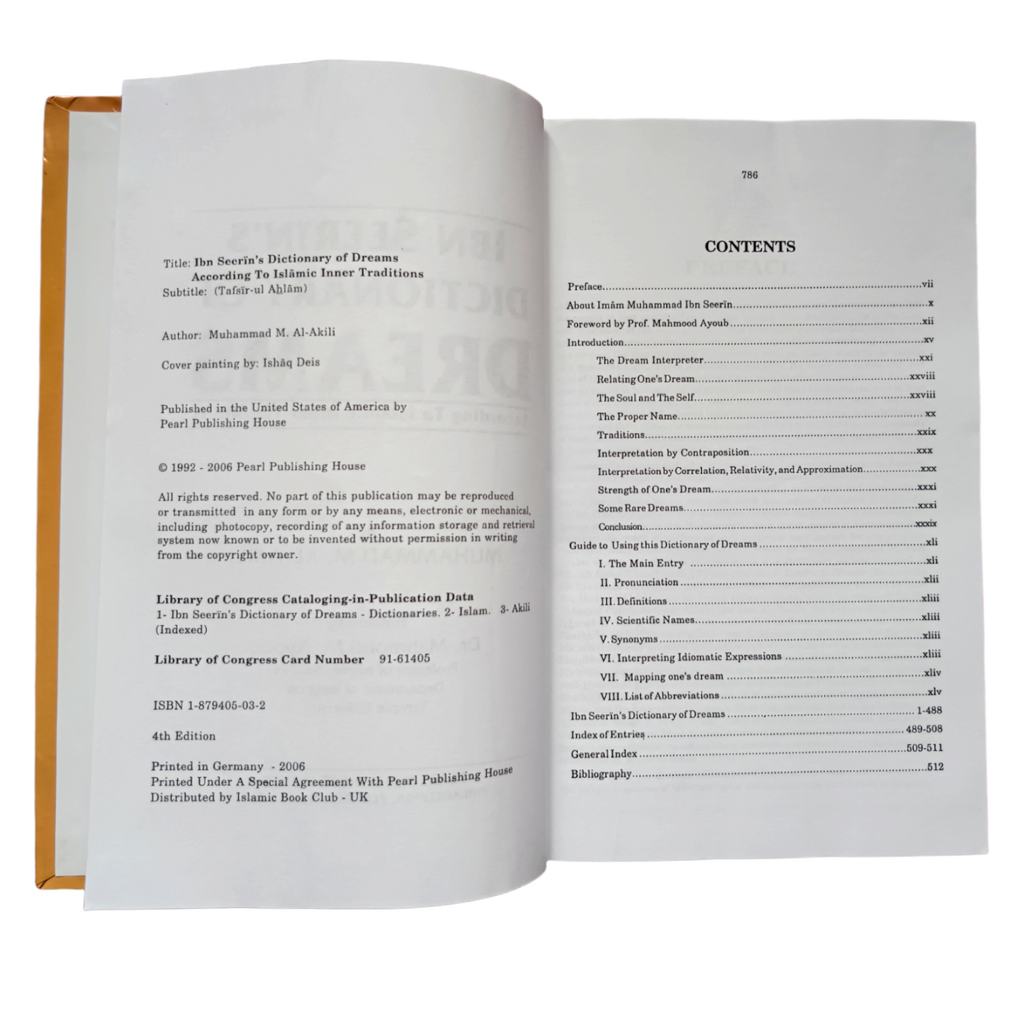 Dictionary of Dreams According to Islam Inner Traditions (Tafsir-ul Ahlam)