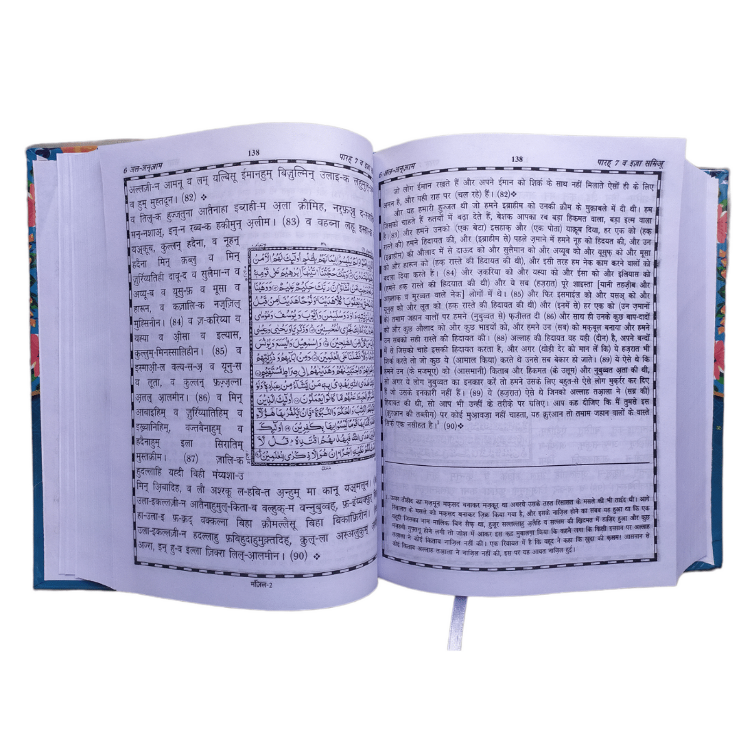Hindi Quran with Tarjuma and Tafseer