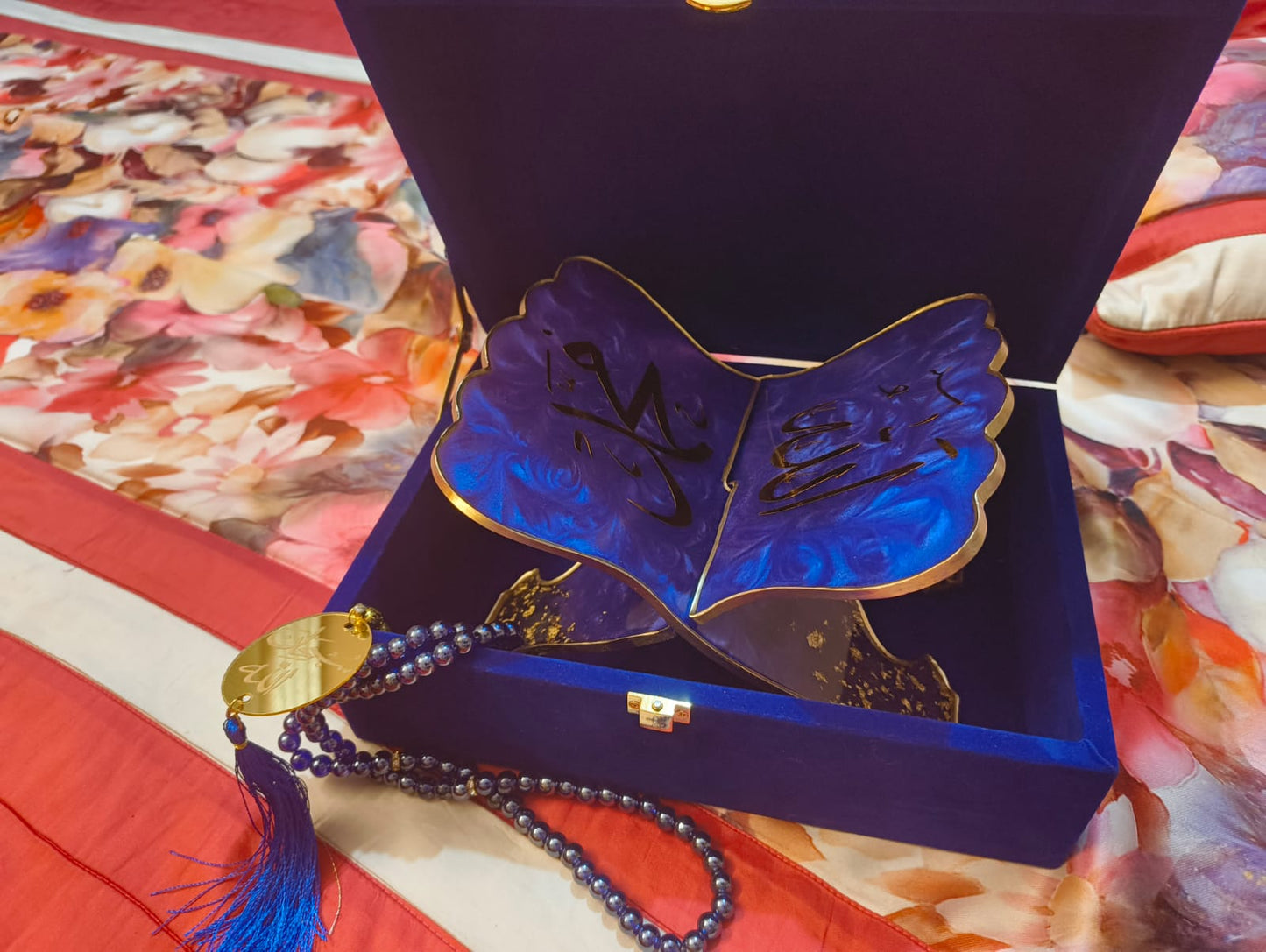 Personalised Resin Quran Stand | Rehal| Quran Stand |Quran Rehal | Bookmark | Resin Islamic Art