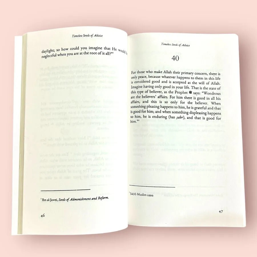 Timeless Seeds of Advice – B.B. Abdulla