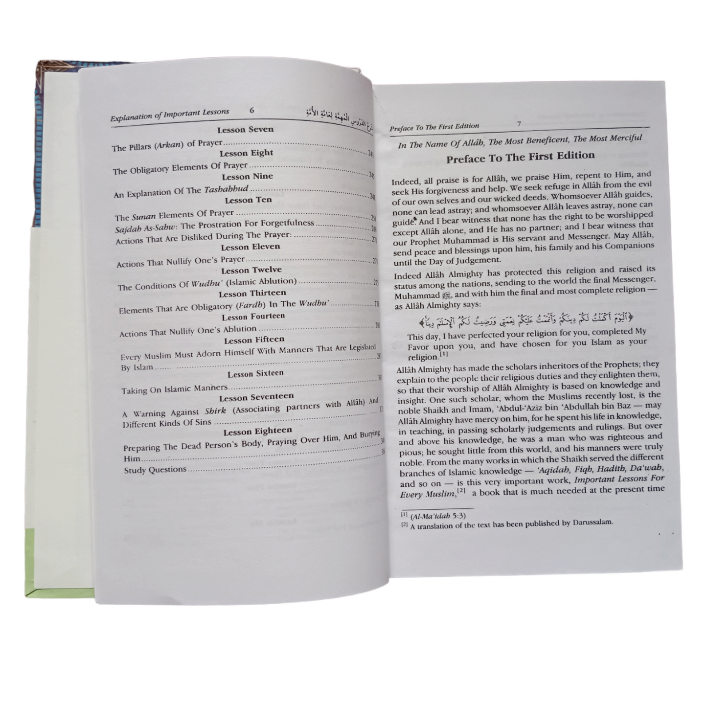 Explanation of Important Lessons (For Every Muslim) | - Indian Print