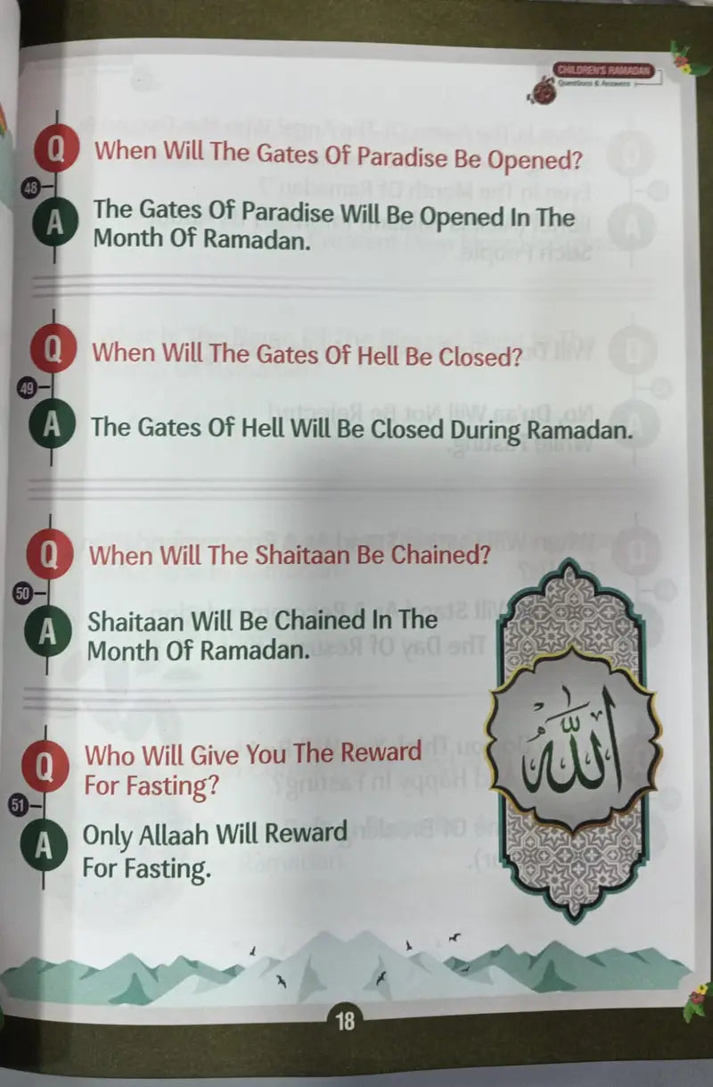 Childrens Ramadan 150 Questions and Answers in English