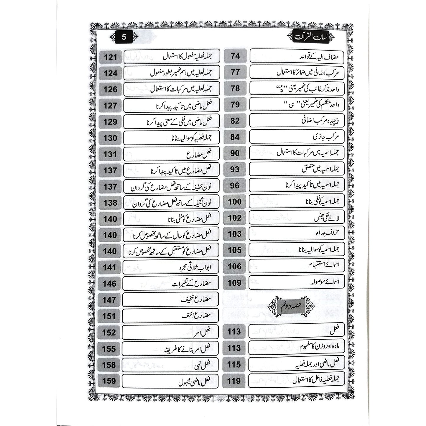 Lisanul Quran (New Deluxe Edition Complete 4 Parts In One Volume )-Hardcover