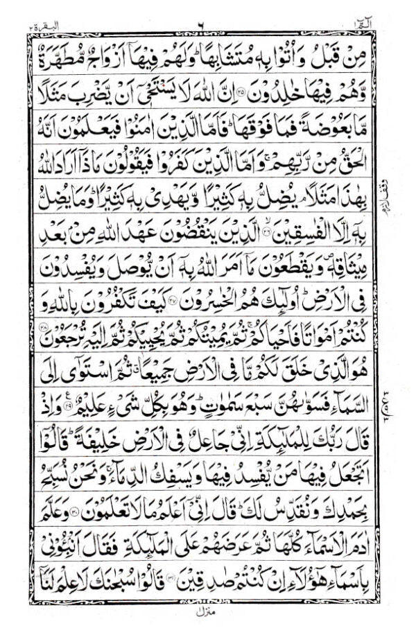 Quran Ref. 53 Arabic (16 Lines per page) Size 25 x 17 cm