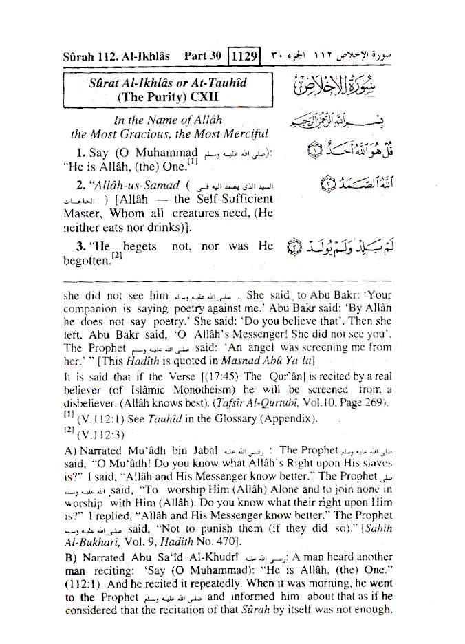 Interpretation of the Meaning of The Noble Quran – Pocket