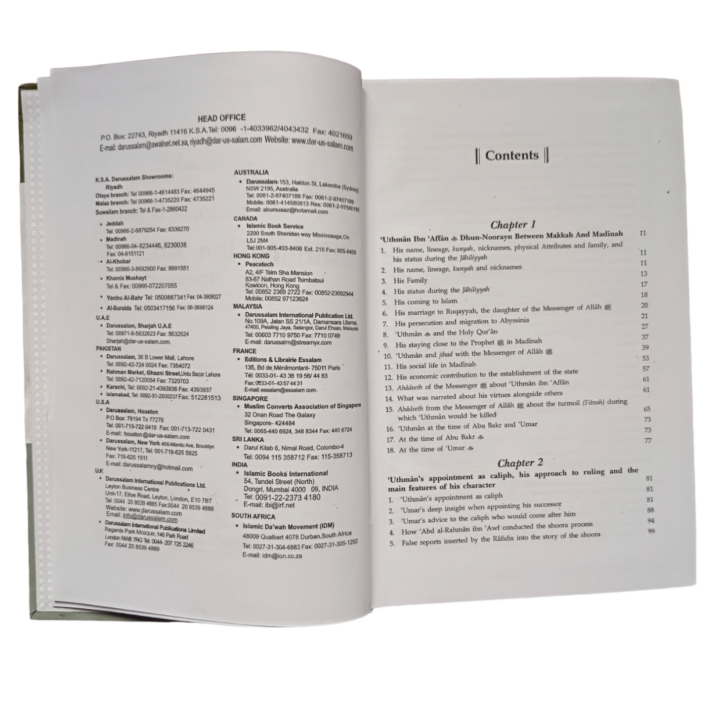 Biography Uthman Ibn Affan: (رضي الله عنه) - Indian Print