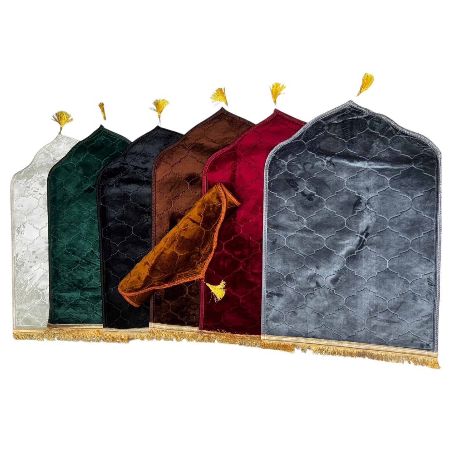 Dome Shape Large Comfort Prayer Mat Rug Janamaz Islam Muslim Gift Sale