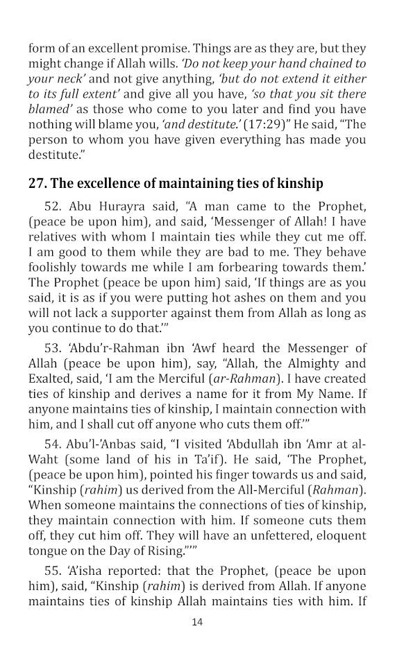 Al-Adab Al-Mufrad English – Manners in Islam