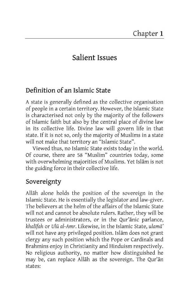 Contours of an Islamic State (PB) by: Altaf Ahmad Azmi