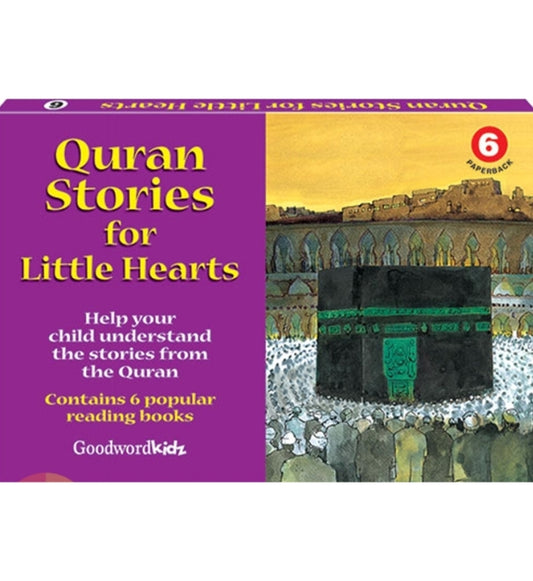 My Quran Stories for Little Hearts Gift Box-6 (Six Paperback Books)