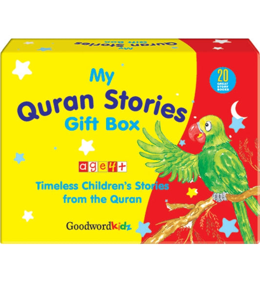 My Quran Stories Gift Box-1 (Twenty Quran Stories for Little Hearts Paperback Books)