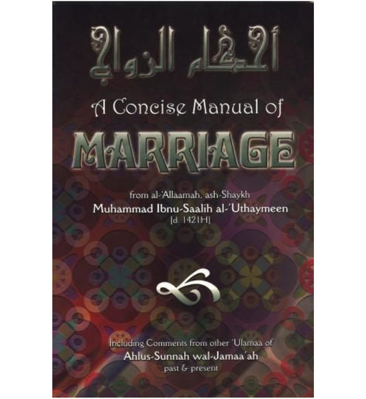 A Concise Manual of Marriage