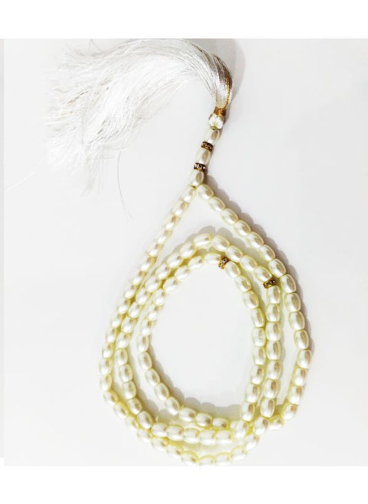 Pearl White 6mm Tasbih