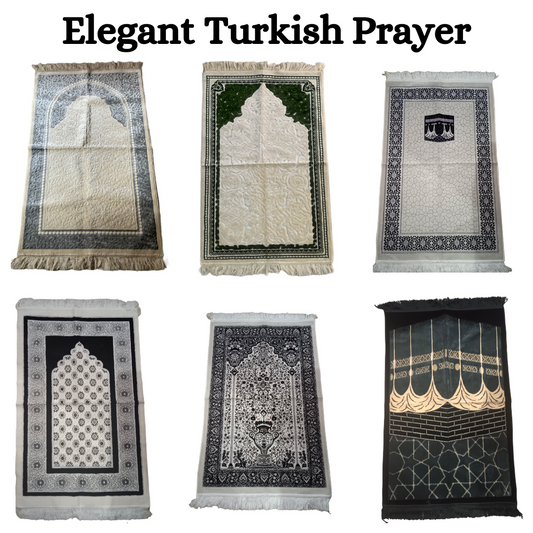 Elegant Turkish Prayer Mat/Rugs/Janamaz