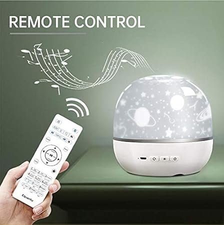 Quran Projection Lamp Speaker- QB526 with Remote Control and Bluetooth
