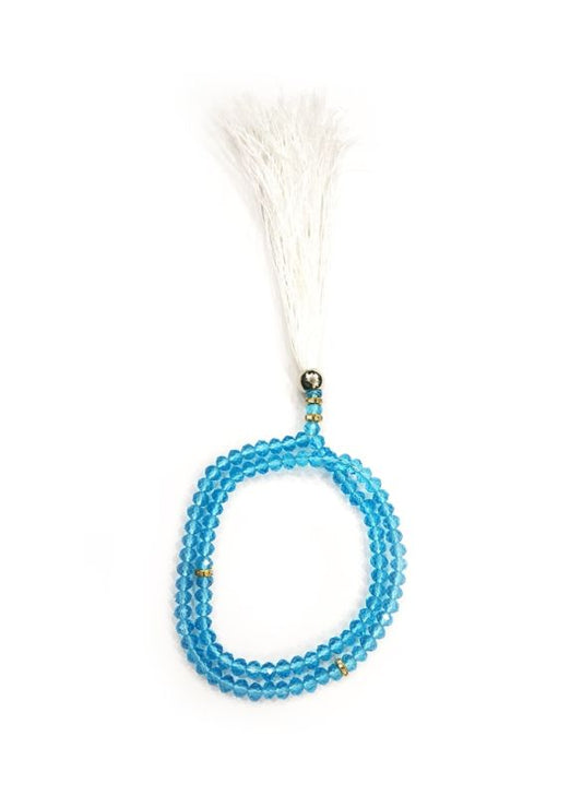 Crystal Sky Blue Tasbih - 5mm