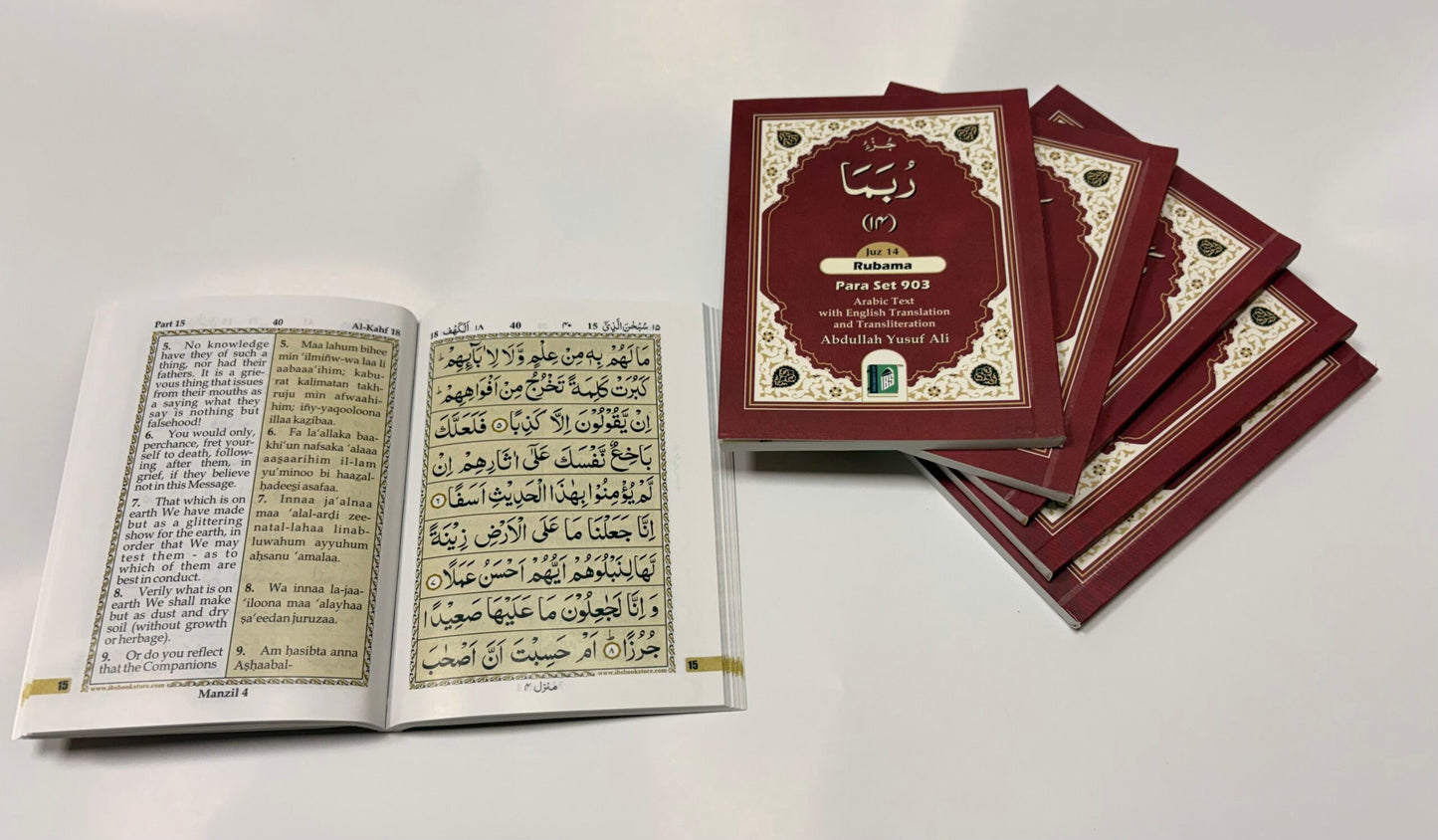 [30 vol set] Quran in Pocket size with Arabic, English &amp; Transliteration