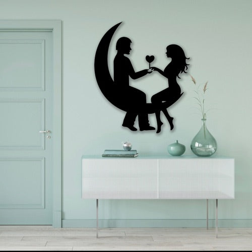 Moon Shape Wall Art