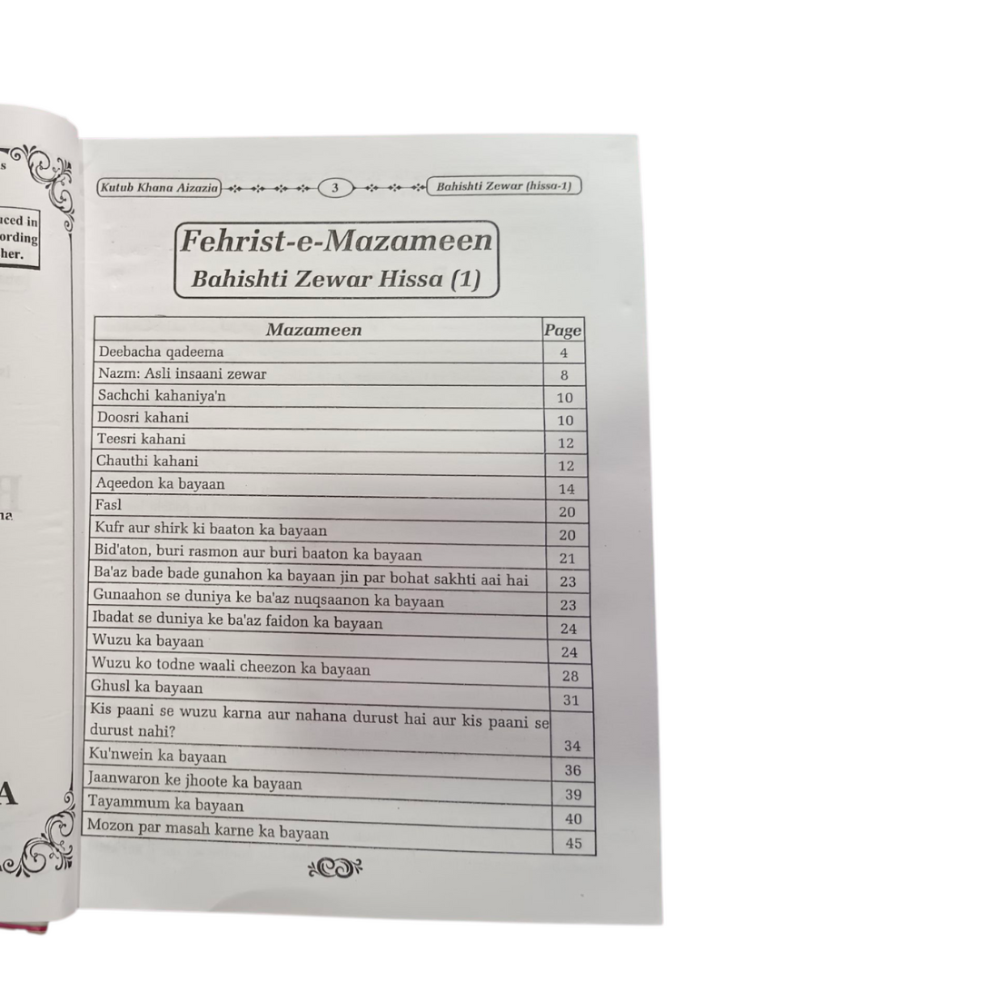 Bahishti Zewar [ Urdu In Roman Translation ]