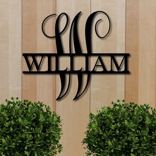 Name Board Metal (18x18 Inches)