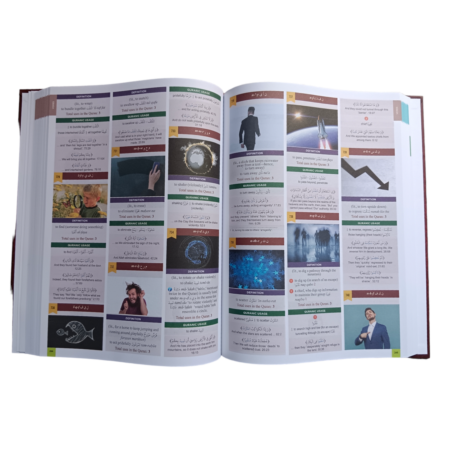 The Clear Quran Series Dictionary : Hardcover