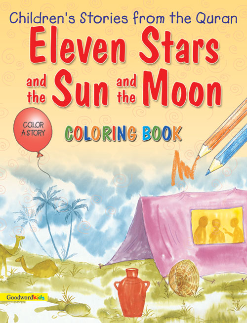 Eleven Stars and the Sun and the Moon (Colouring Book) (PB)