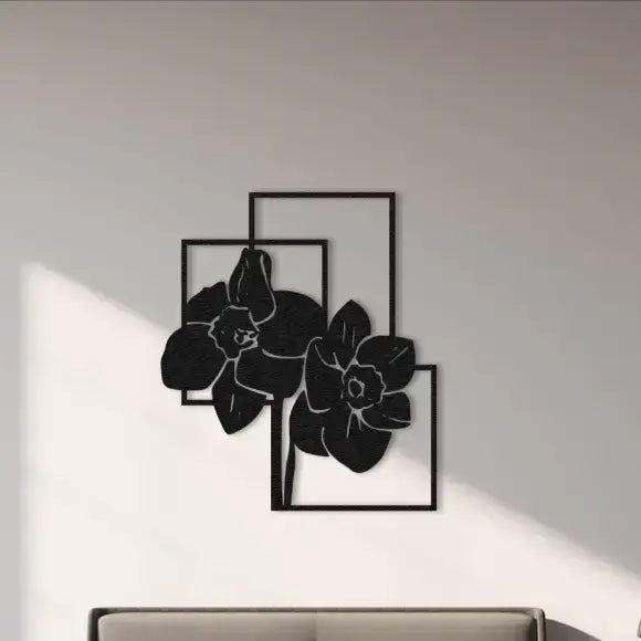 Floral Metal Wall Art