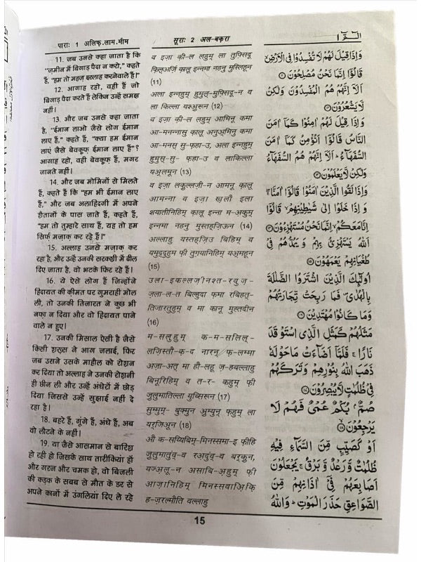 Hindi Language Quran