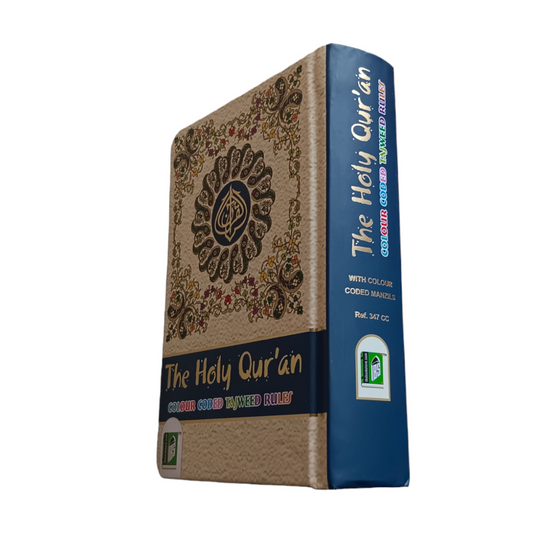 Holy Quran Color Coded Palm Size- 13 Lines