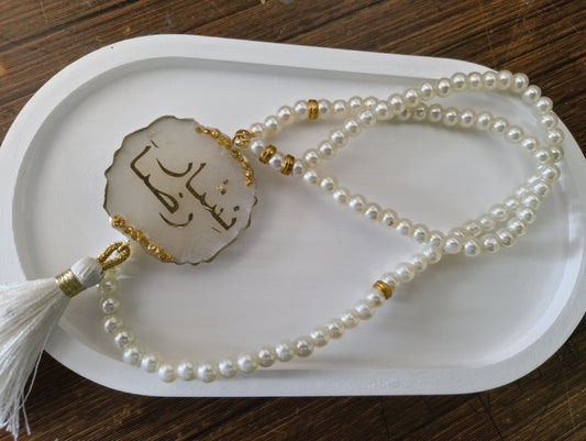 Resin Customised Tasbeeh 100 Beads - Resin