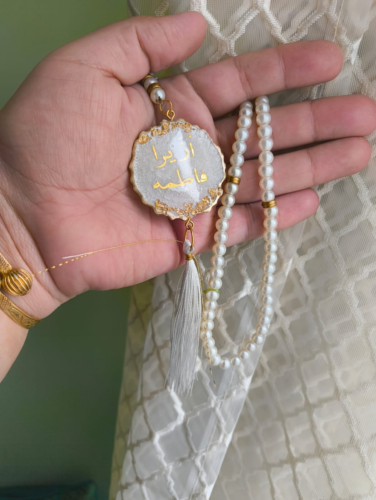 Resin Customised Tasbeeh 100 Beads - Resin