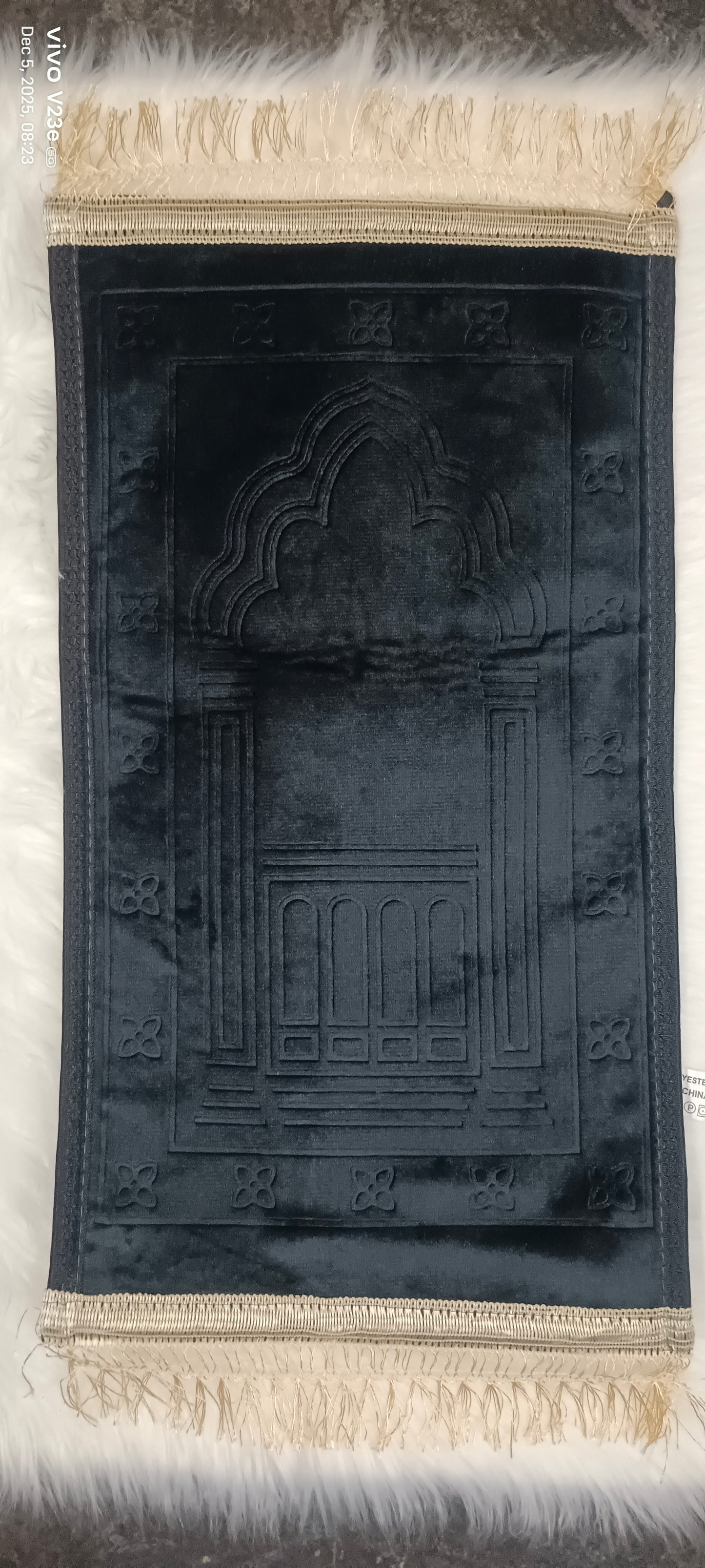 Kids Prayer Mat | Velvet Janamaz | Kids Janamaz