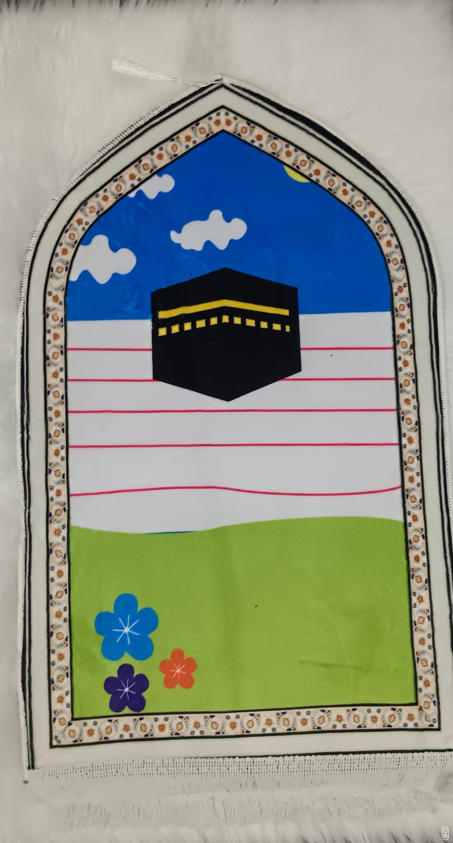 Kids Prayer Mat | Velvet Janamaz | Kids Janamaz