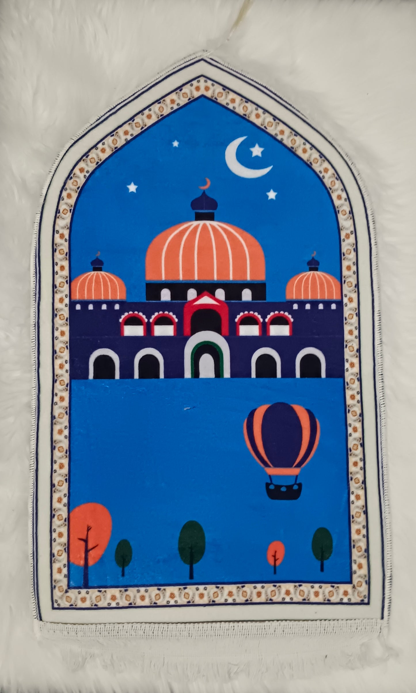 Kids Prayer Mat | Velvet Janamaz | Kids Janamaz