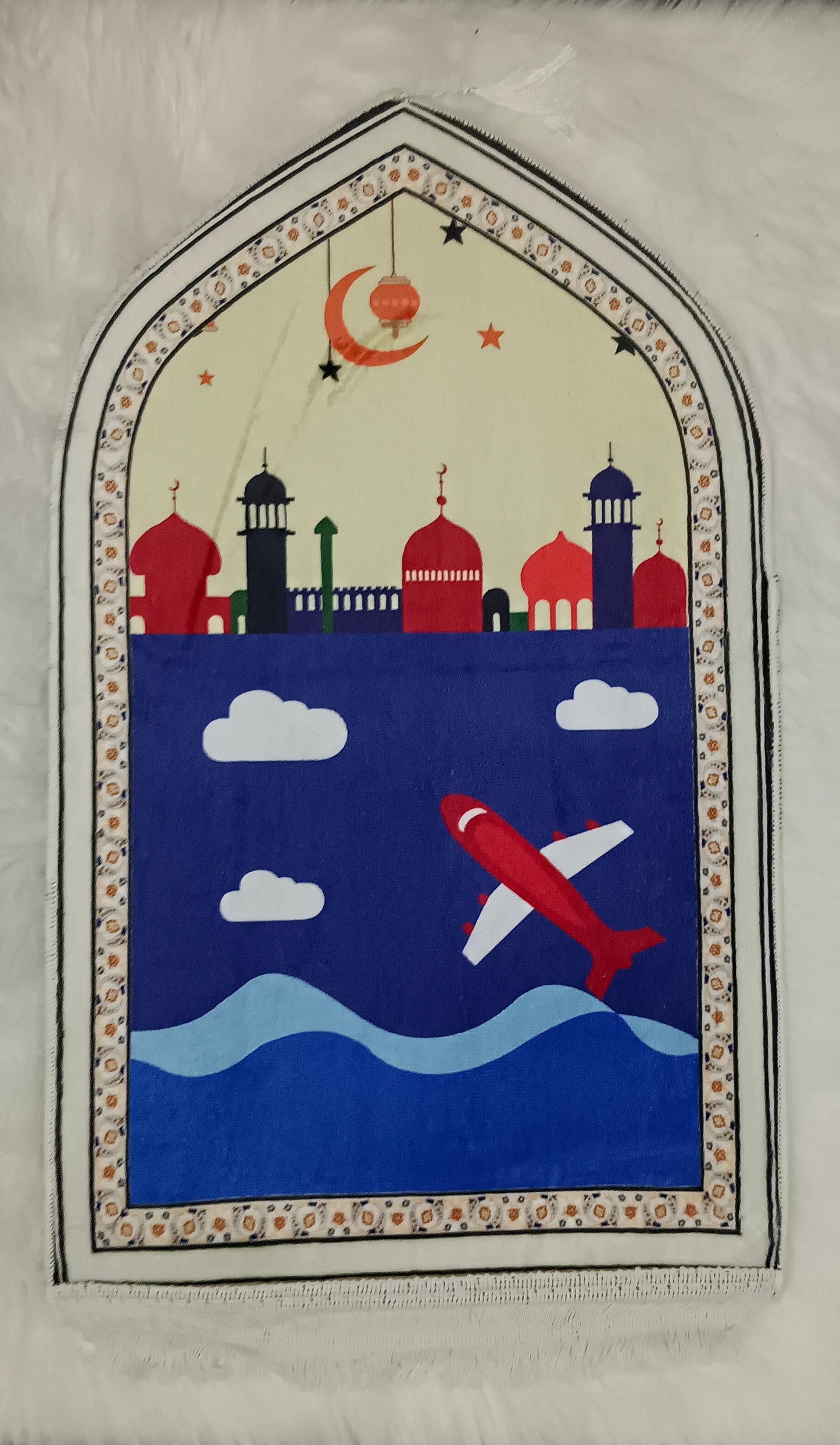 Kids Prayer Mat | Velvet Janamaz | Kids Janamaz