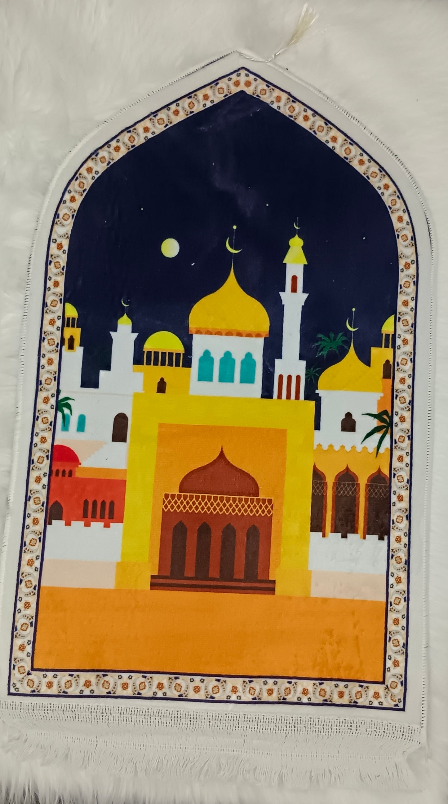 Kids Prayer Mat | Velvet Janamaz | Kids Janamaz