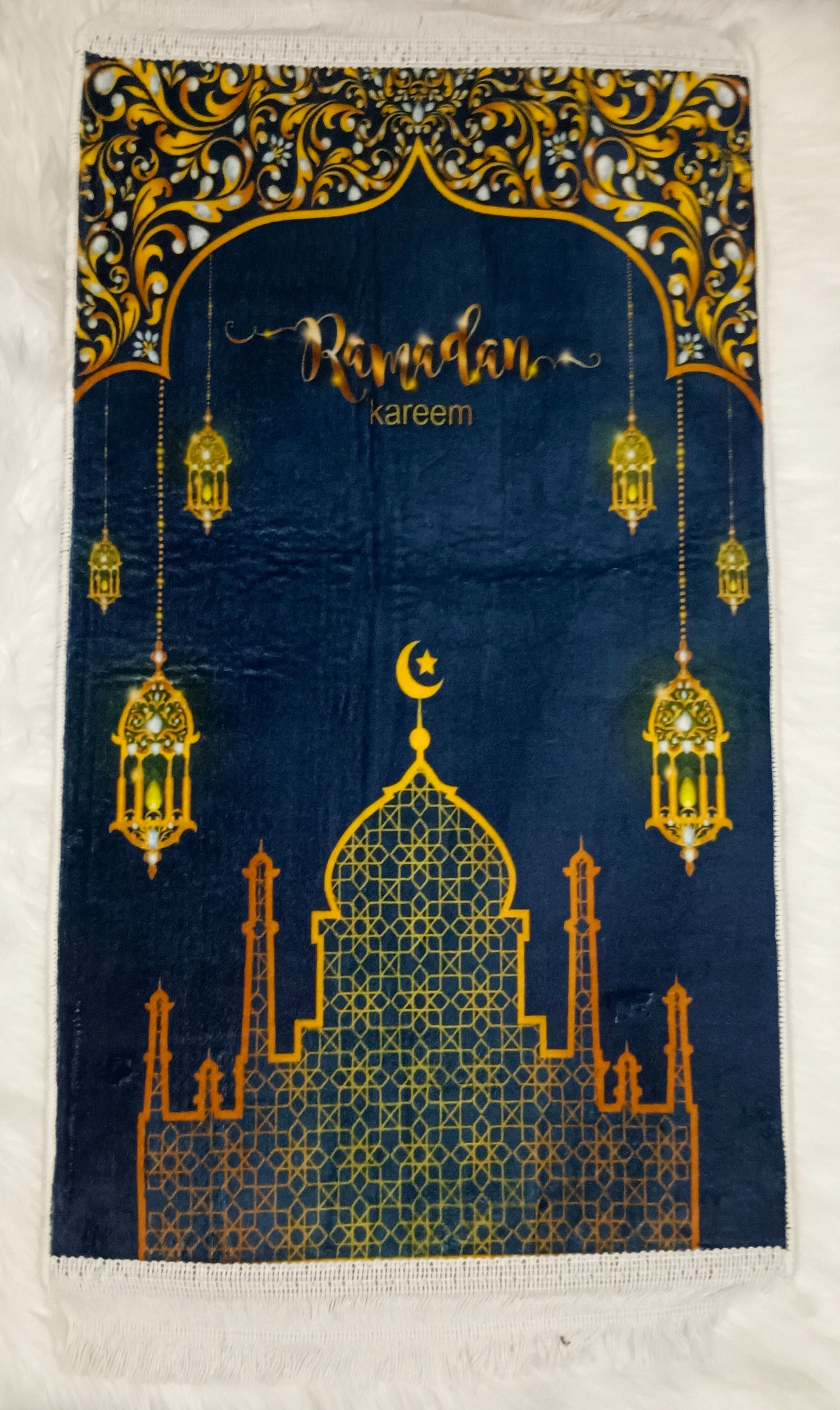 Kids Prayer Mat | Velvet Janamaz | Kids Janamaz