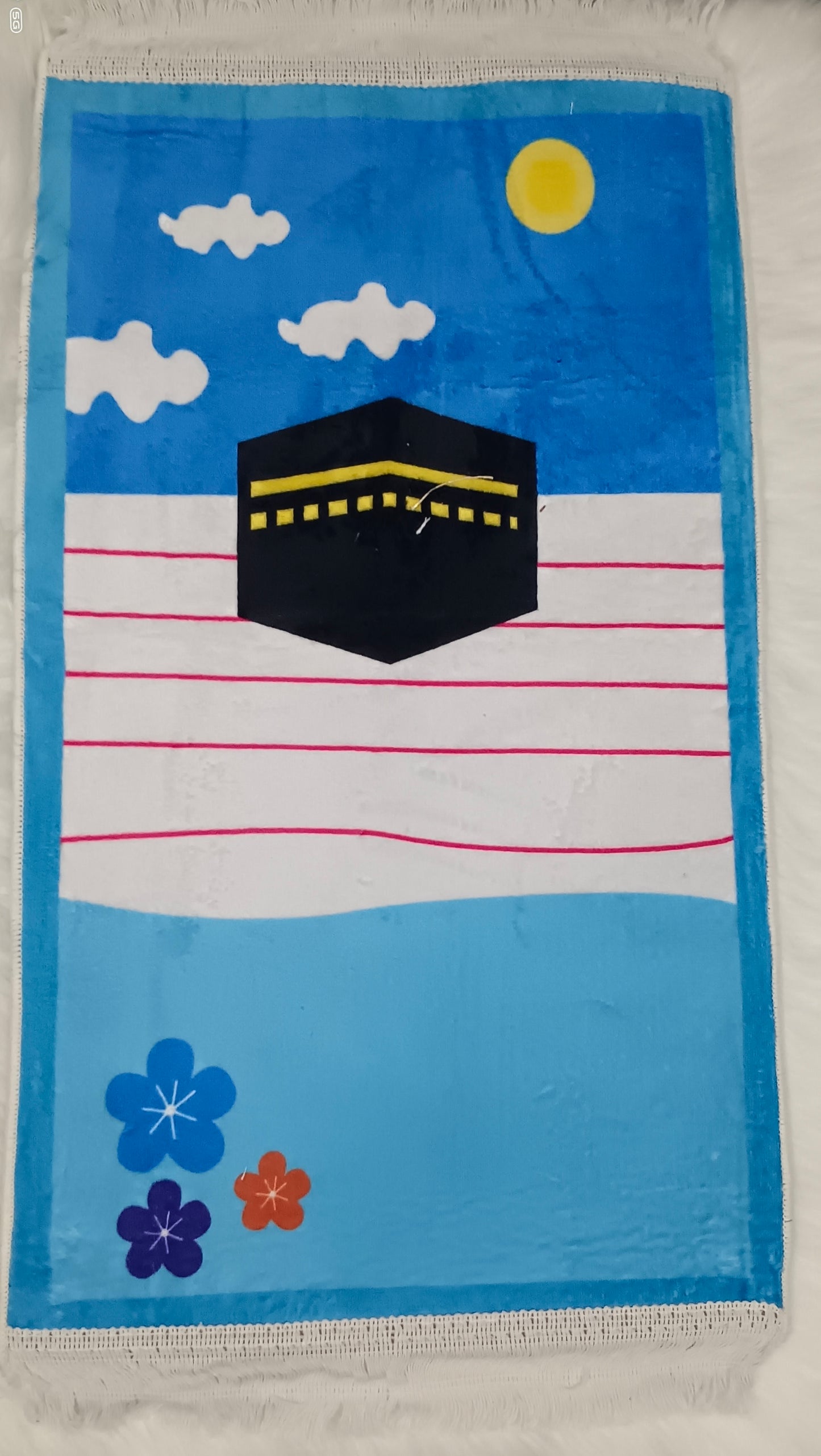 Kids Prayer Mat | Velvet Janamaz | Kids Janamaz
