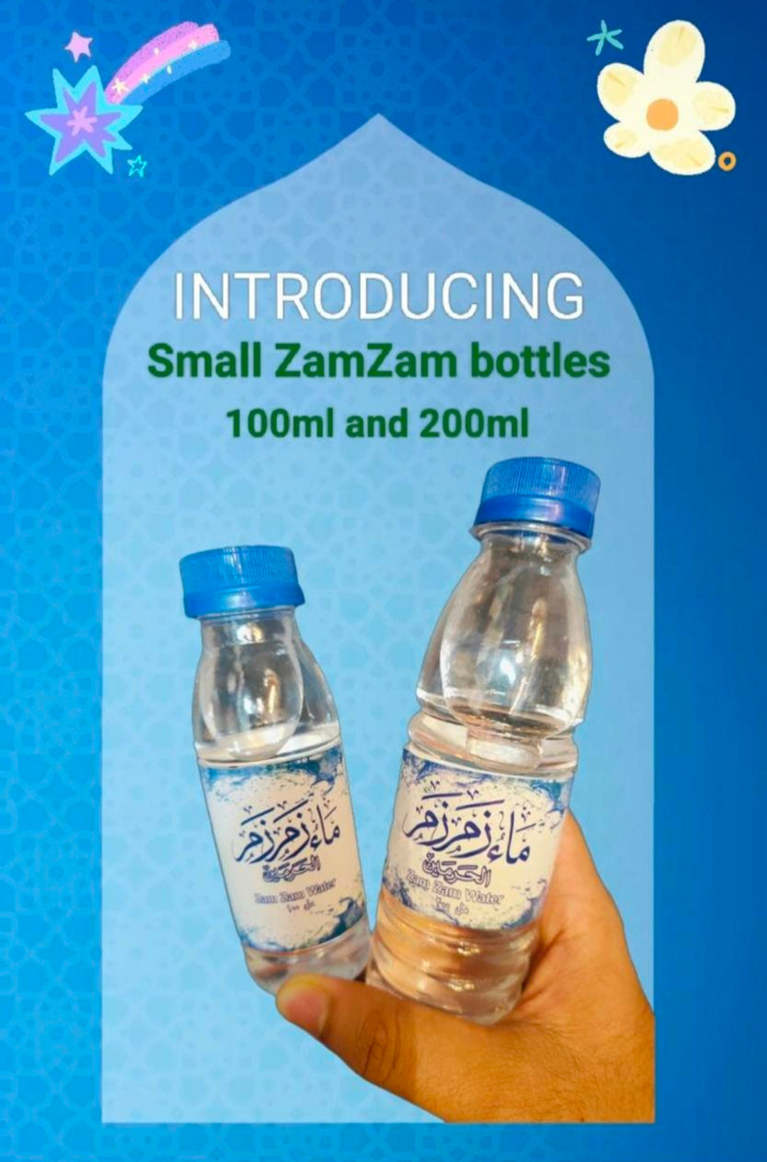 100ML Authentic Zam Zam Water – Sourced from Makkah