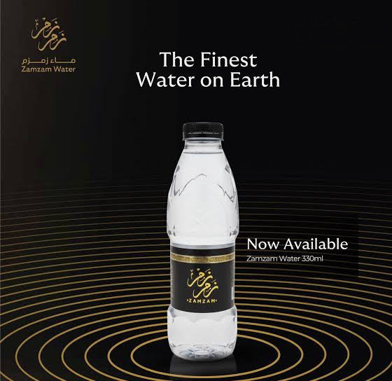 330ML Authentic Zam Zam Water – Sourced from Makkah