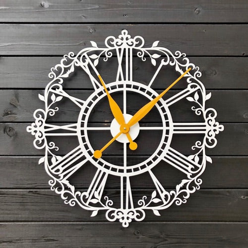 White Designer Wall Clock