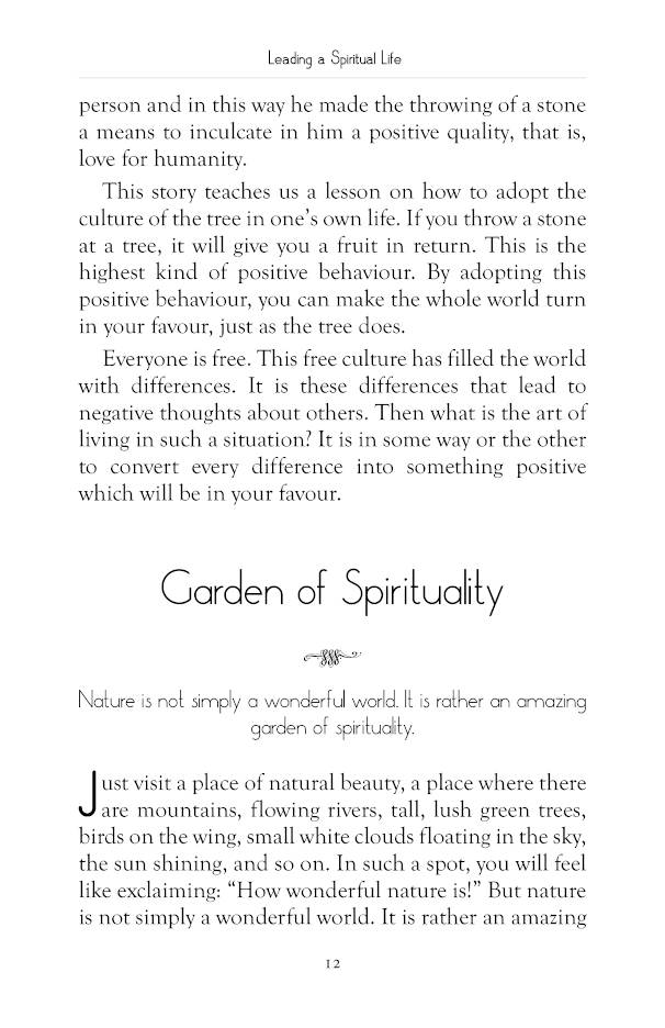 Leading A Spiritual Life (PB) by: Maulana Wahiduddin Khan