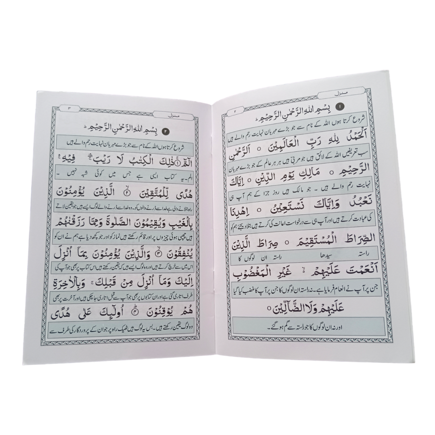 Surah Manzil With Urdu Tarjuma