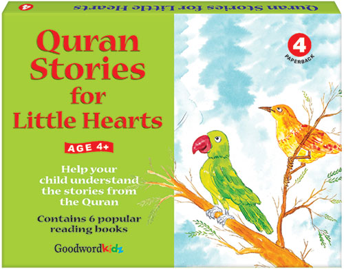 My Quran Stories for Little Hearts Gift Box-4 (Six Paperback Books)