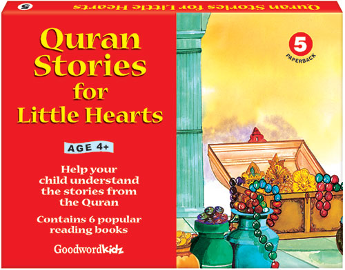 My Quran Stories for Little Hearts Gift Box-5 (Six Paperback Books)