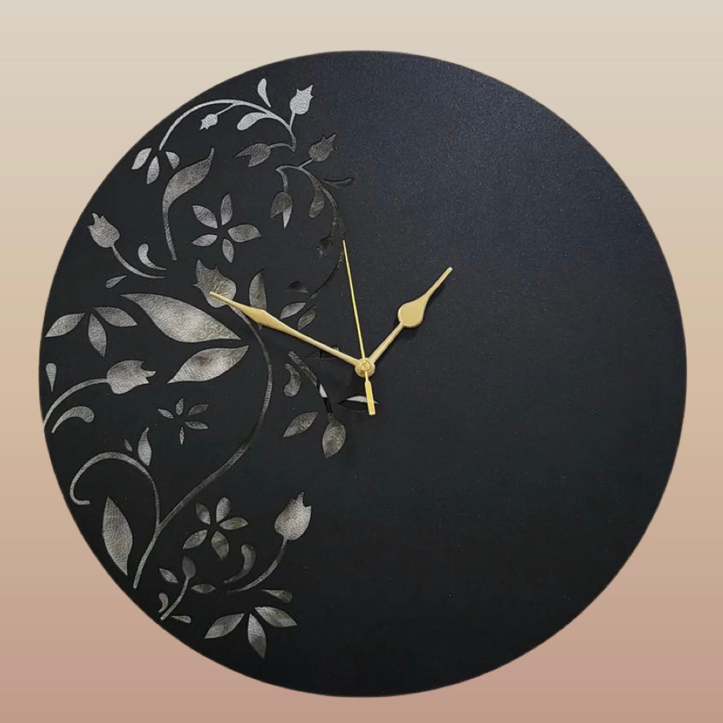 Flower Desighn Wall clock