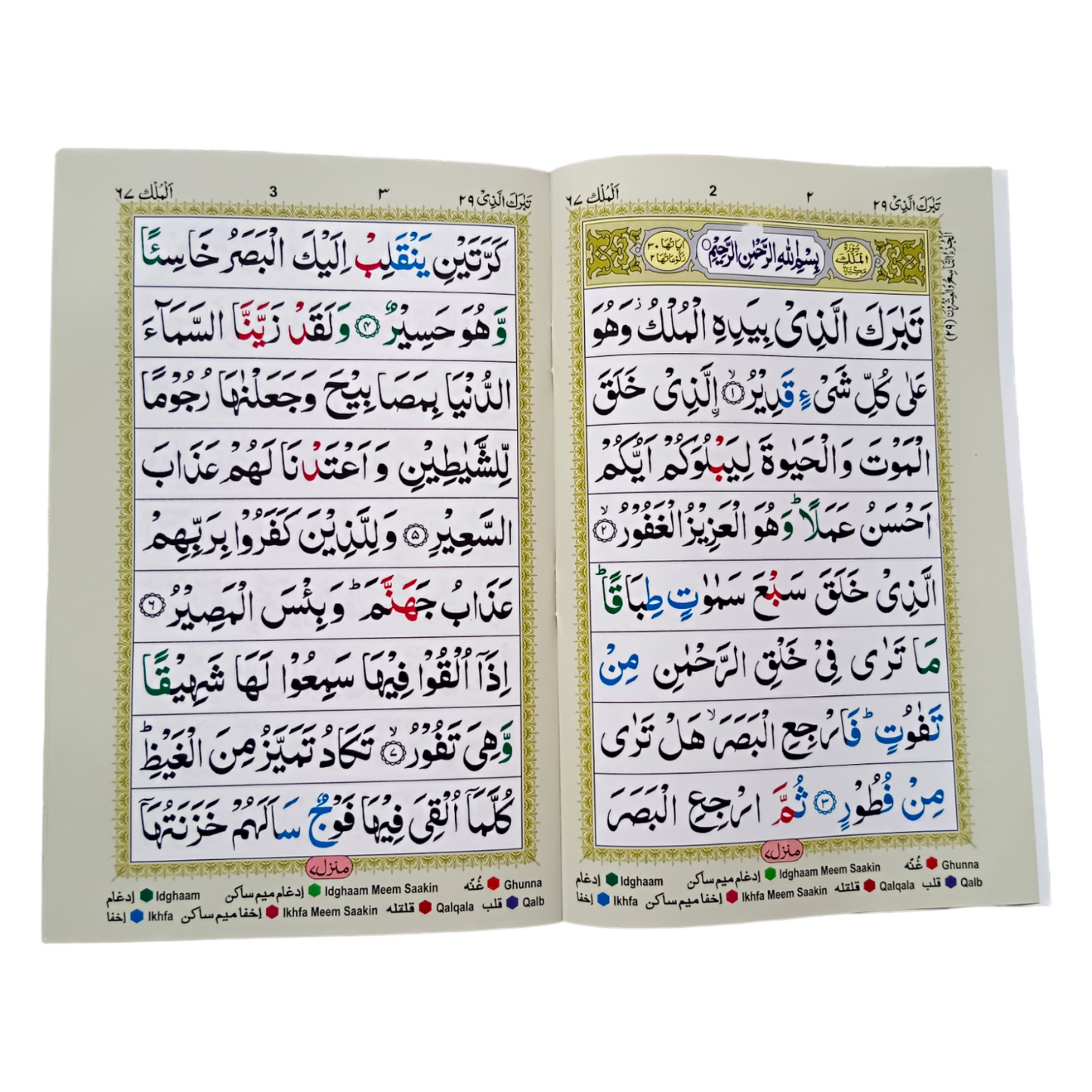 Quran Para 29 – Tabarakallazi (تَبَارَكَ الَّذِي)