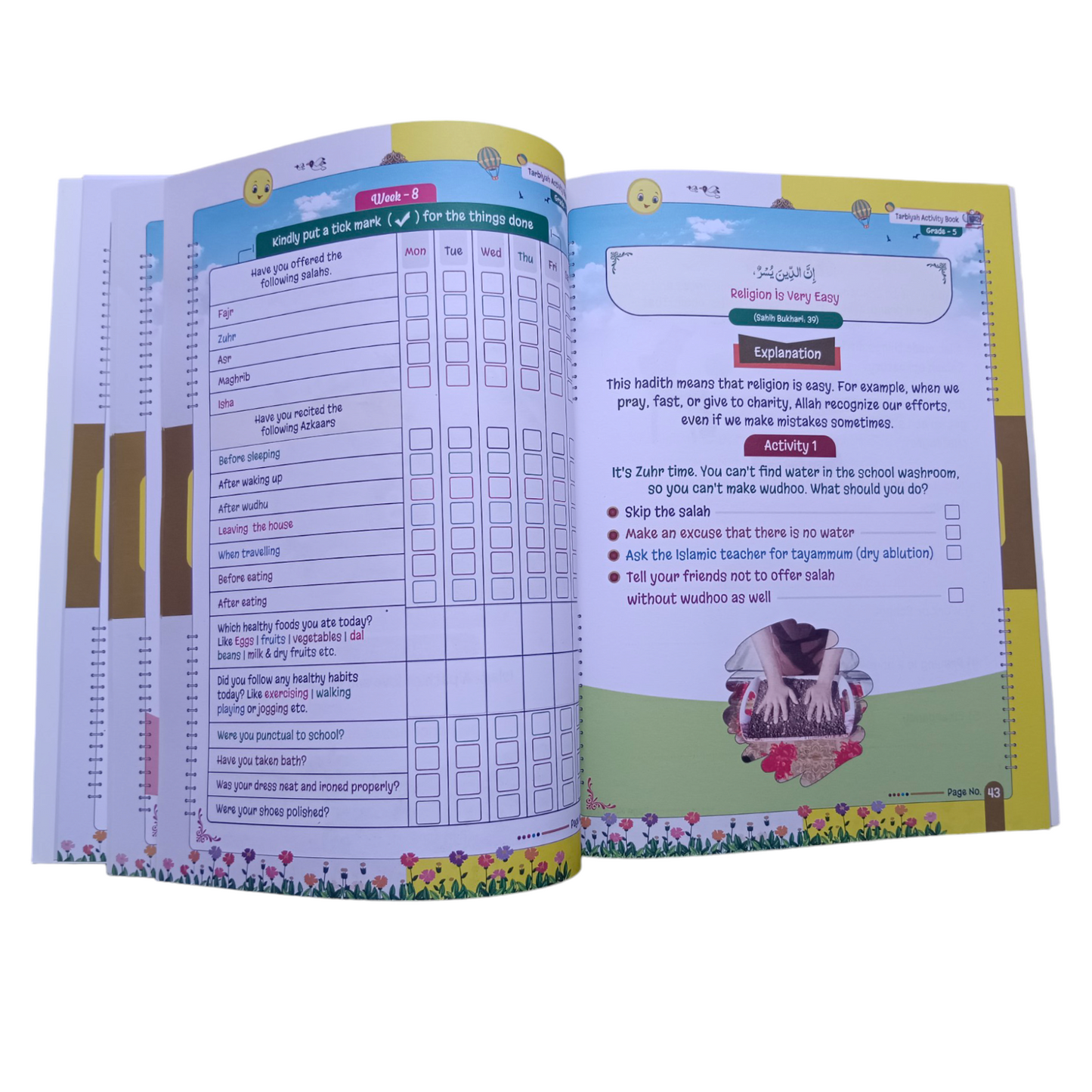 Tarbiyah Activity Book For Students By Shaikh Nooruddin Umeri | G-5